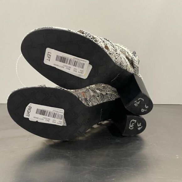 Vionic Sami Snake Sandal Strappy Block Heel Gladiator Ankle Strap Snake 9.5 M - Picture 8 of 9